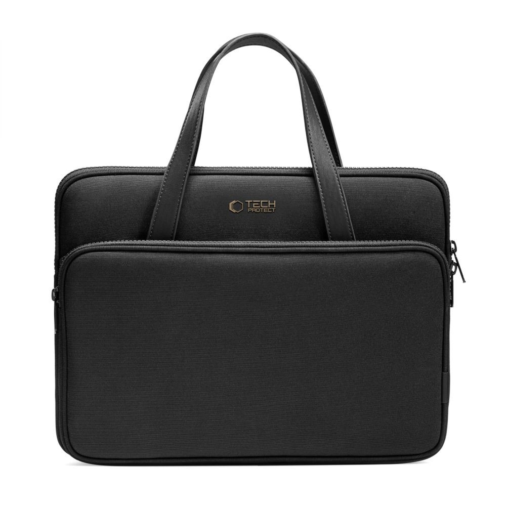 Juodas nešiojamo kompiuterio krepšys "Tech-Protect Carrying Bag Laptop 15-16"