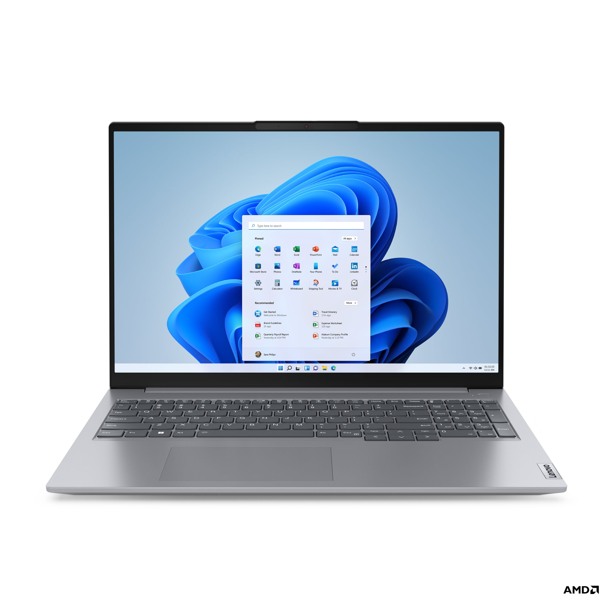 Lenovo ThinkBook 16 | Arctic Grey | 16 " | IPS | WUXGA | 1920 x 1200 pixels | Anti-glare | AMD Ryzen 5 | 7430U | 16 GB | SO-DIMM DDR4 | Solid-state drive capacity 512 GB | AMD Radeon Graphics | Windows 11 Pro | 802.11ax | Bluetooth version 5.3 | Keyboard language English | Keyboard backlit | Warranty 24 month(s) | Battery warranty 12 month(s)