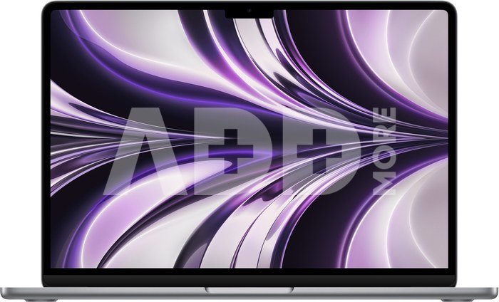 Apple MacBook Air Space Grey, 13.6 ", IPS, 2560 x 1664, Apple M2, 8 GB, SSD 512 GB, Apple M2 10-core GPU, Without ODD, macOS, 802.11ax, Bluetooth version 5.0, Keyboard language Russian, Keyboard backlit, Warranty 12 month(s), Battery warranty 12 month(s), Liquid Retina display