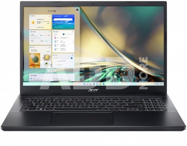 Acer Notebook Gaming Aspire 7 A715-76G-5303 i5-12450H, 15.6 FHD, 16GB, 512GB SSD, GeForce RTX 3050 4GB, NoOS, black