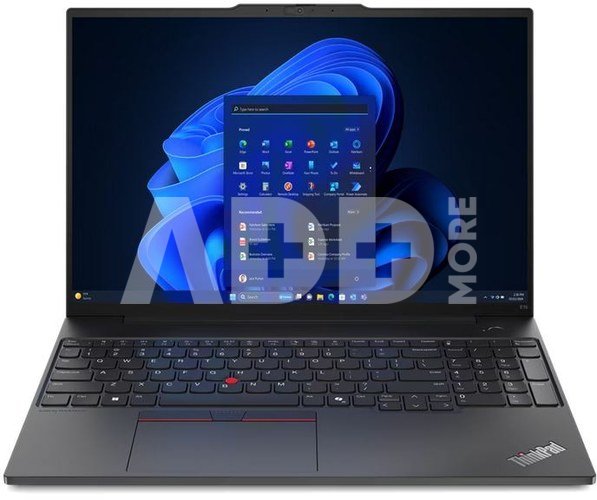 Lenovo Laptop ThinkPad E16 G2 21MA0021PB W11Pro Ultra 5 125U/16GB/512GB/INT/16.0 WUXGA/Graphite Black/1YR Premier Support + 3YRS OS + CO2 Offset