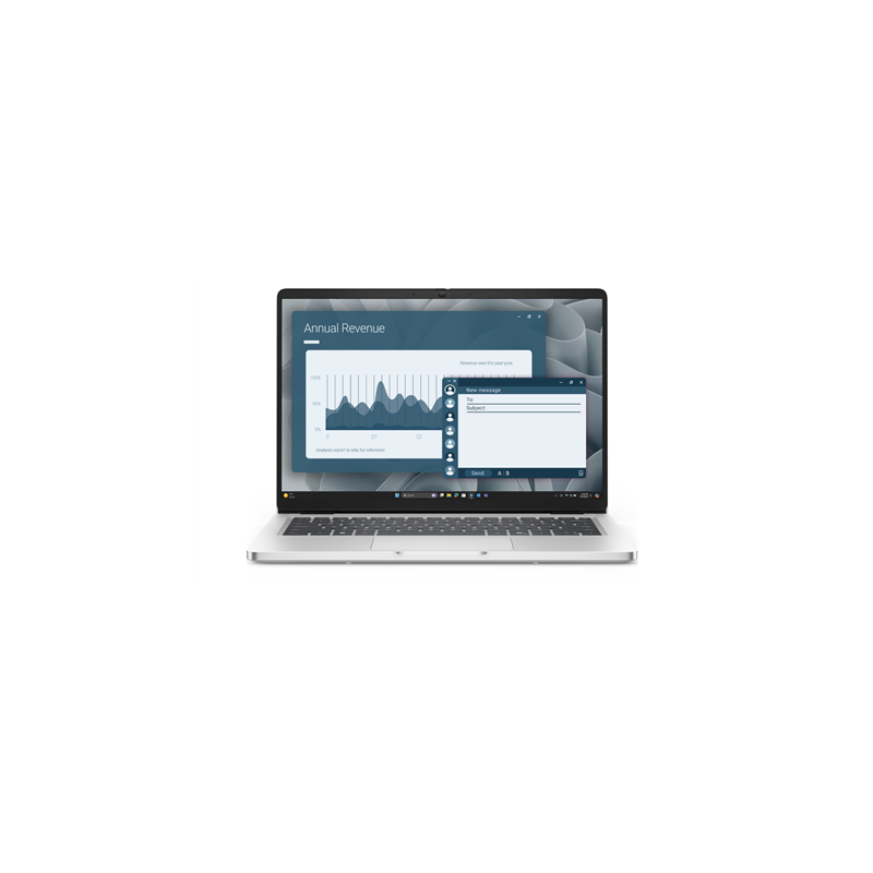 Dell Pro 14 PC14255 | Platinum Silver | 14 " | IPS | FHD+ | 1920 x 1200 pixels | Anti-glare | AMD Ryzen AI 5 PRO | 340 | 16 GB