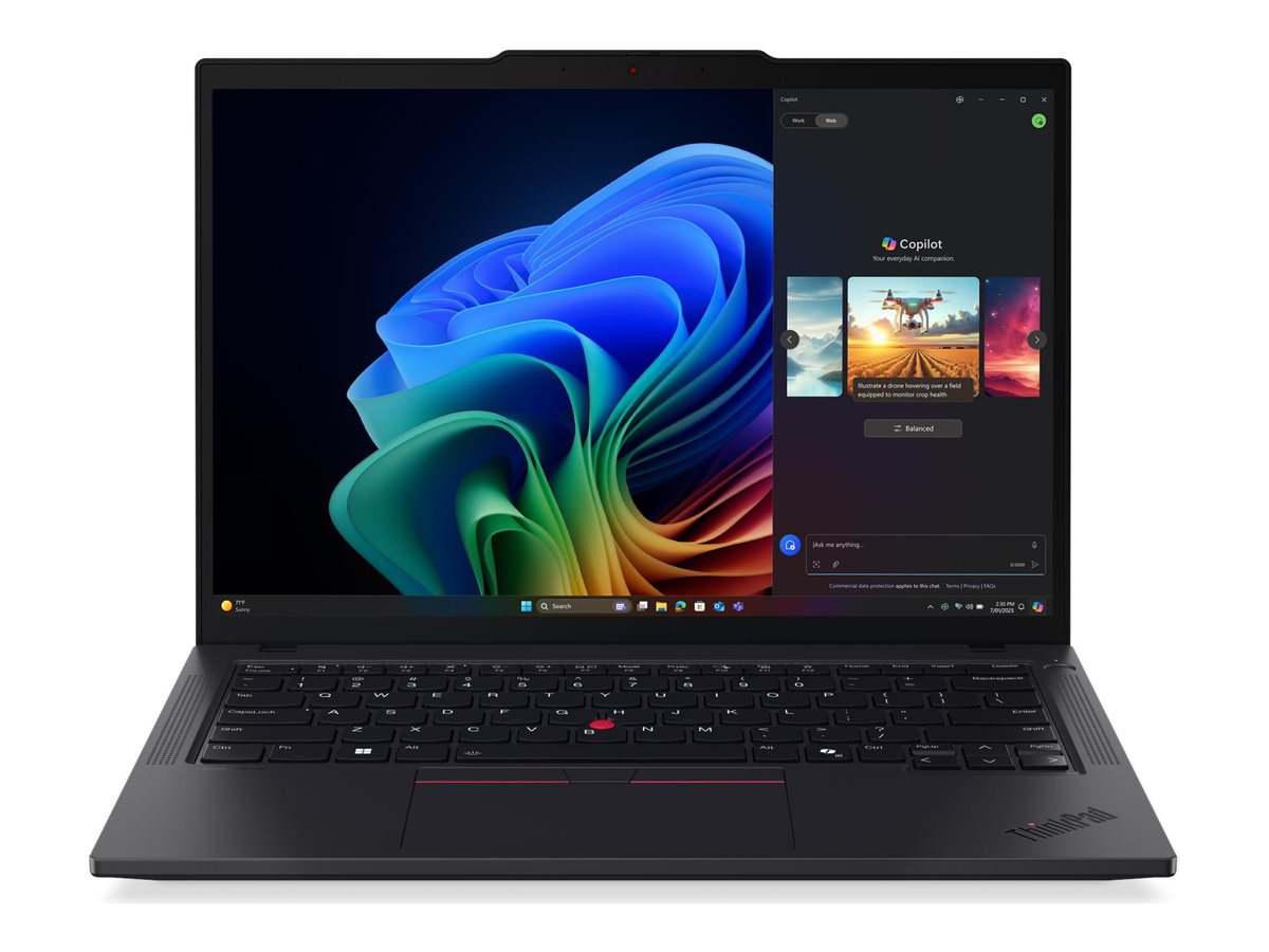 Lenovo ThinkPad T14 G6 AMD | Black | 14 " | IPS | WUXGA | 1920 x 1200 pixels | Anti-glare | AMD Ryzen AI 5 PRO | 340 | 32 GB | SO-DIMM DDR5 | Solid-state drive capacity 512 GB | AMD Radeon 840M Graphics | Windows 11 Pro | 802.11be | Bluetooth version 5.4 | LTE Upgradable | Keyboard language Nordic | Keyboard backlit | Warranty 36 month(s) | Battery warranty 12 month(s)