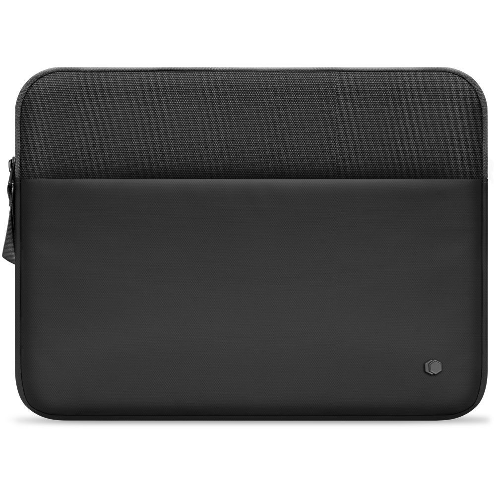 Juodas nešiojamo kompiuterio dėklas "Tech-Protect Fleece 13-14"
