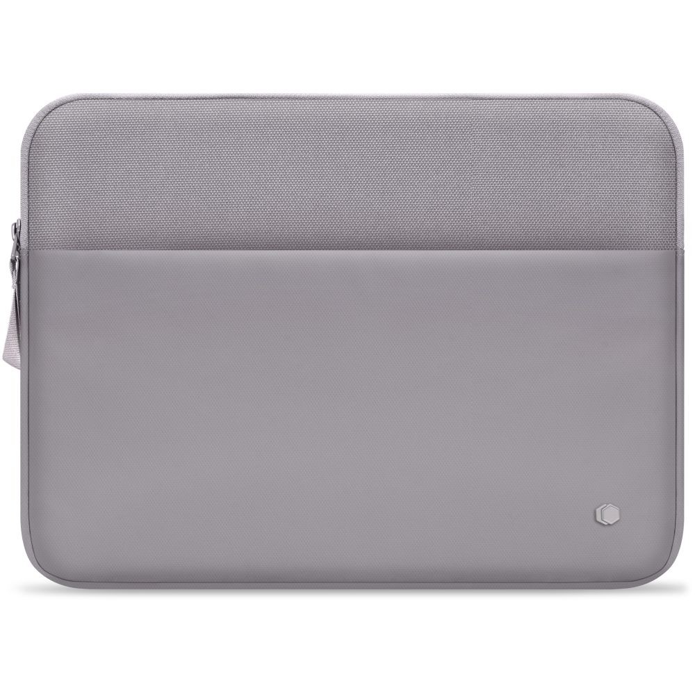 Pilkas nešiojamo kompiuterio dėklas "Tech-Protect Fleece 13-14"