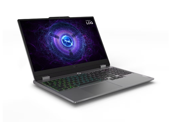 Lenovo LOQ 15IAX9 | Luna Grey | 15.6 " | IPS | FHD | 1920 x 1080 pixels | Anti-glare | Intel Core i5 | i5-12450HX | 24 GB | SO-DIMM DDR | Solid-state drive capacity 512 GB | NVIDIA GeForce RTX 4050 | GDDR6 | 6 GB | Windows 11 Home | 802.11ax | Bluetooth version 5.2 | Keyboard language Nordic | Keyboard backlit | Warranty 24 month(s) | Battery warranty 12 month(s)