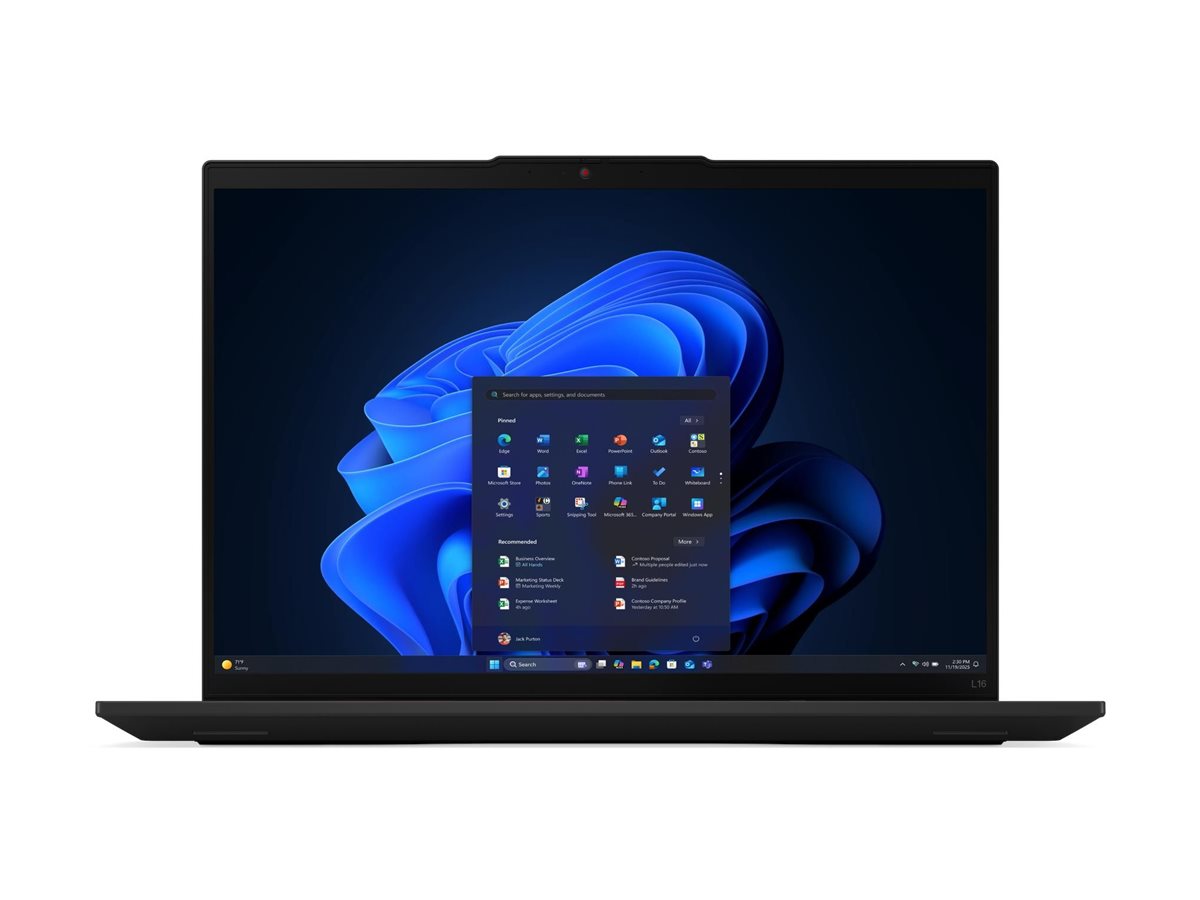 Lenovo ThinkPad L16 AMD Gen 2 16 WUXGA AMD R5 PRO 215/16GB/512GB/AMD Radeon 740M/WIN11 Pro/Nordic Backlit kbd/FP/SC/LTE Upgradable/3Y Warran | Lenovo