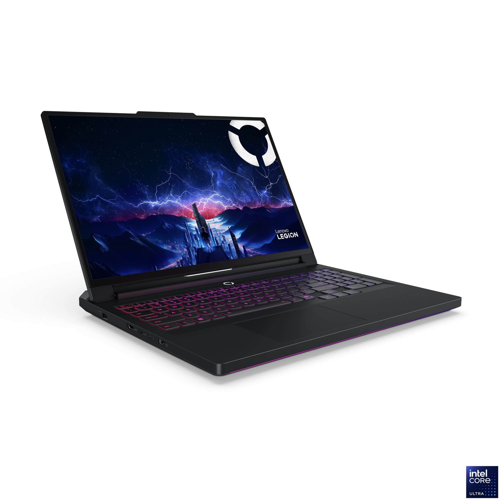 Lenovo Legion Pro 7 16IAX10H | Eclipse Black | 16 " | OLED | WQXGA | 2560 x 1600 pixels | Glossy | Intel Core Ultra 9 | 275HX | 32 GB | CSODIMM DDR5 | Solid-state drive capacity 1000 GB | NVIDIA GeForce RTX 5070 Ti | GDDR7 | 12 GB | Windows 11 Home | 802.11be | Bluetooth version 5.4 | Keyboard language English | Keyboard backlit | Warranty 24 month(s) | Battery warranty 12 month(s)