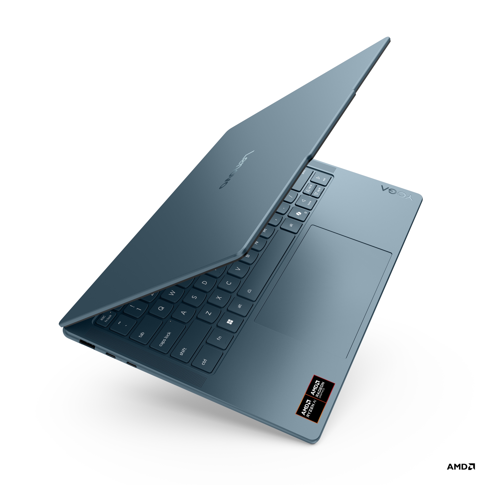 Lenovo Yoga Slim 7 14AKP10 14 WUXGA AMD Ryzen AI 5 340/16GB/512GB/AMD Radeon 840M/WIN11 Home/ENG Backlit kbd/2Y Warranty | Lenovo Yoga Slim 7 14AKP10 | Tidal Teal | 14 " | OLED | WUXGA | 1920 x 1200 pixels | Glossy | AMD Ryzen AI 5 | 340 | 16 GB | Soldered LPDDR5x | Solid-state drive capacity 512 GB | AMD Radeon 840M | Windows 11 Home | 802.11be | Bluetooth version 5.4 | Keyboard language English | Keyboard backlit | Warranty 24 month(s) | Battery warranty 12 month(s)