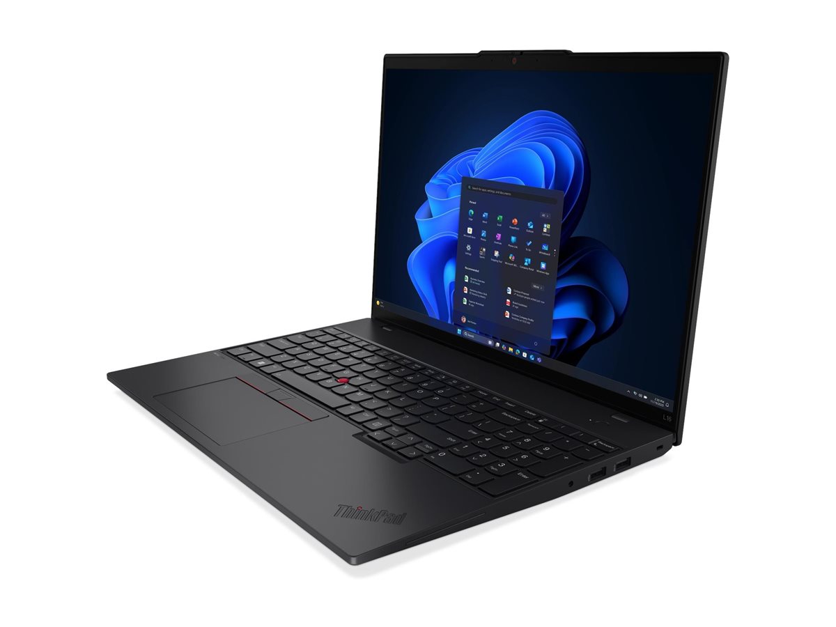 Lenovo ThinkPad L16 G2 (AMD) | Black | 16 " | IPS | WUXGA | 1920 x 1200 pixels | Anti-glare | AMD Ryzen 7 PRO | 250 | 32 GB | SO-DIMM DDR5 | Solid-state drive capacity 1000 GB | AMD Radeon 780M Graphics | Windows 11 Pro | 802.11be | Bluetooth version 5.4 | LTE Upgradable | Keyboard language English | Keyboard backlit | Warranty 36 month(s) | Battery warranty 12 month(s)