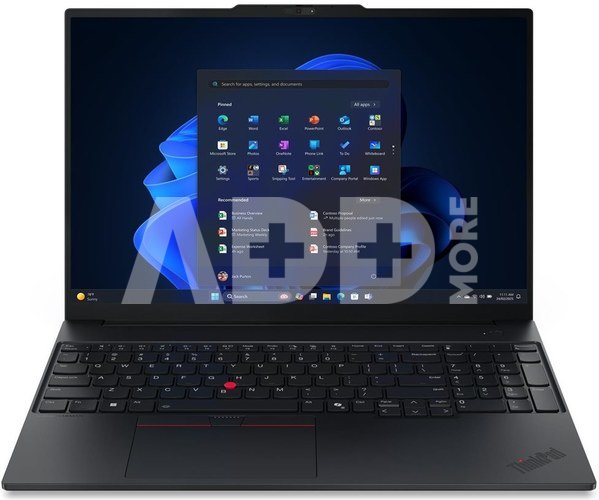 Lenovo ThinkPad E16 Gen 3 16 WUXGA AMD R5 230/16GB/512GB/AMD Radeon 760M/WIN11 Pro/ENG Backlit kbd/Black/FP/3Y Warranty