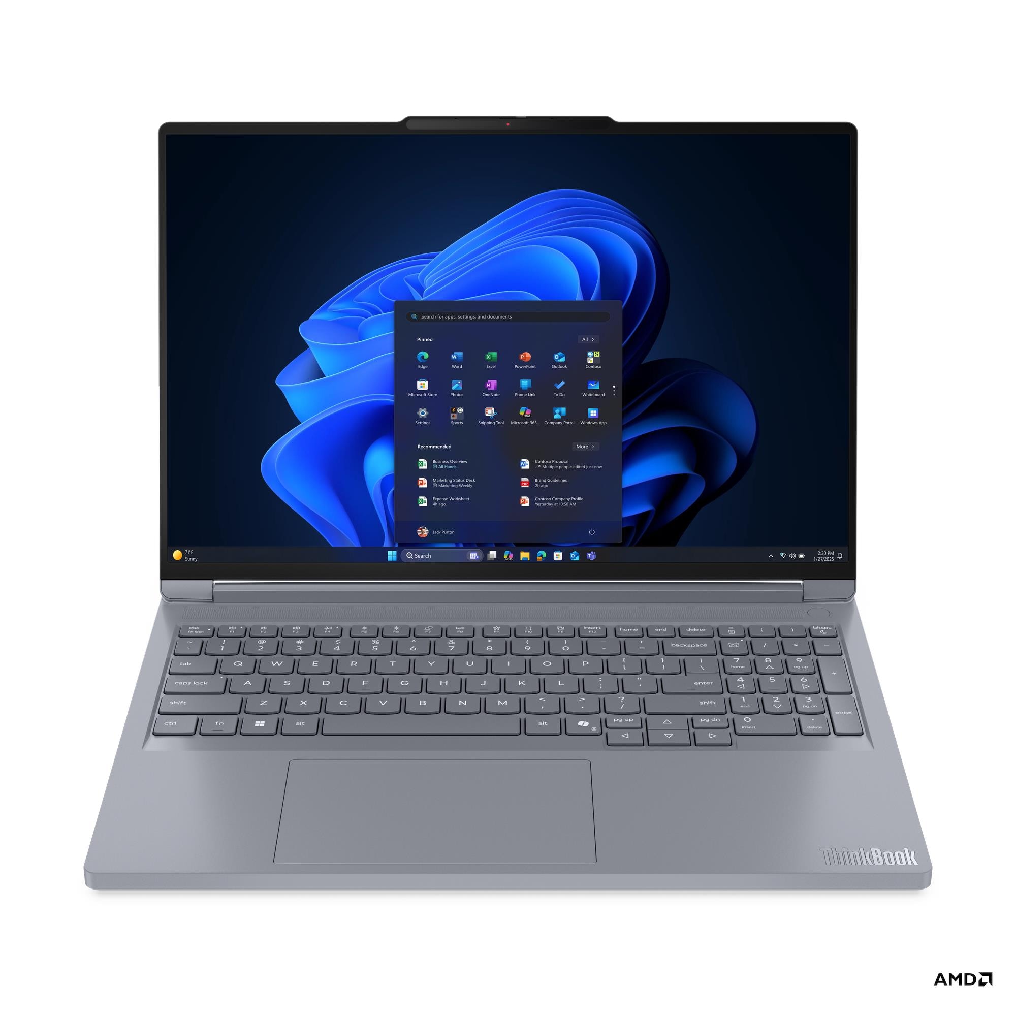 Lenovo ThinkBook 16p G6 ADR | Luna Grey | 16 " | IPS | WQXGA | 2560 x 1600 pixels | Anti-glare | AMD Ryzen 9 | 8945HX | 32 (2x16) GB | SO-DIMM DDR5 | Solid-state drive capacity 1000 GB | NVIDIA GeForce RTX 5060 | GDDR7 | 8 GB | Windows 11 Pro | 802.11be | Bluetooth version 5.4 | Keyboard language English | Keyboard backlit | Warranty 24 month(s) | Battery warranty 12 month(s)