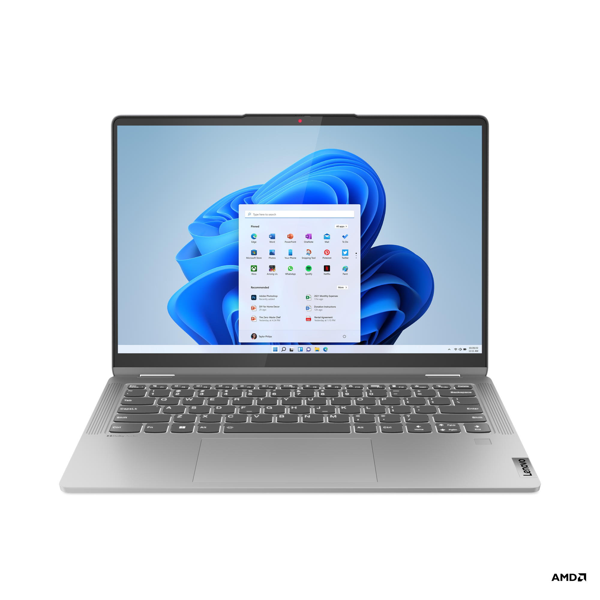 Lenovo IdeaPad Flex 5 14ABR8 | Arctic Grey | 14 " | IPS | Touchscreen | WUXGA | 1920 x 1200 pixels | Glossy | AMD Ryzen 5 | 7430U | 8 GB | Soldered LPDDR4x | Solid-state drive capacity 512 GB | AMD Radeon Graphics | Windows 11 Home | 802.11ax | Bluetooth version 5.3 | Keyboard language Nordic | Warranty 24 month(s) | Battery warranty 12 month(s)