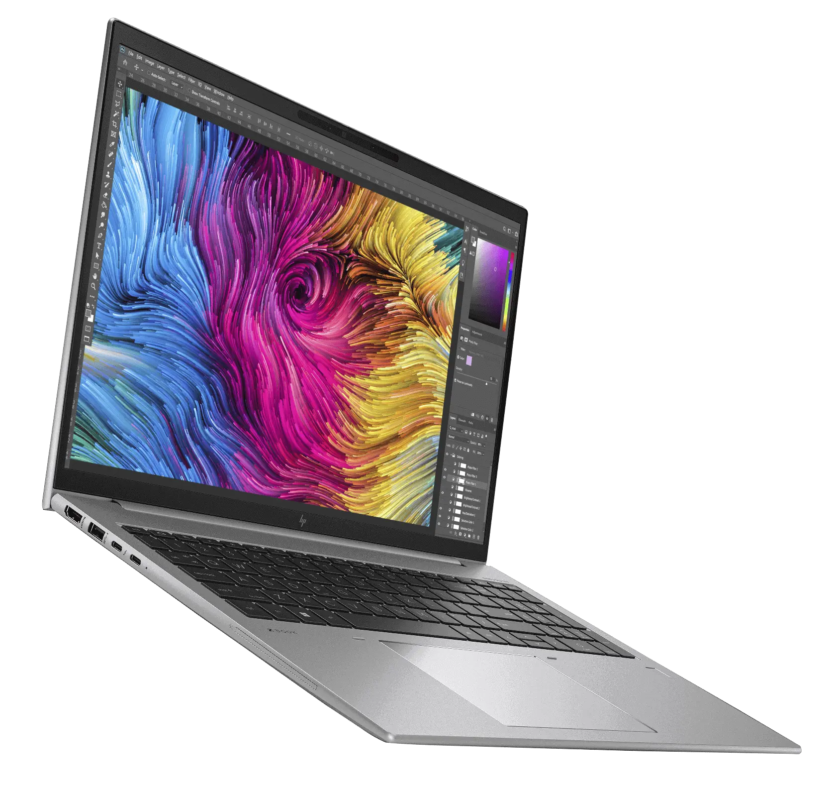 HP ZBOOK FIREFLY 16 G9 i7 1255U, 32GB, 1TB SSD, NVMe M.2, 16" 1920 x 1200, NVIDIA T550 4GB, Windows 11 Pro, Silver, NORDICS Keyboard