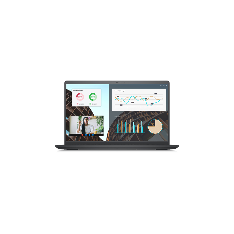 Dell | Vostro 15 3530 | Black | 15.6 " | WVA | FHD | 1920 x 1080 | Anti-glare | Intel Core i7 | i7-1355U | 8 GB | DDR4 | Solid-