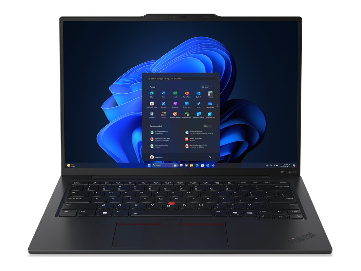 Lenovo ThinkPad X1 Carbon Gen 13 Aura Edition 14 WUXGA ULT7-255U/32GB/1TB/Intel Graphics/WIN11 Pro/Noric Backlit kbd/Balck/FP/LTE Upgaradble | Lenovo