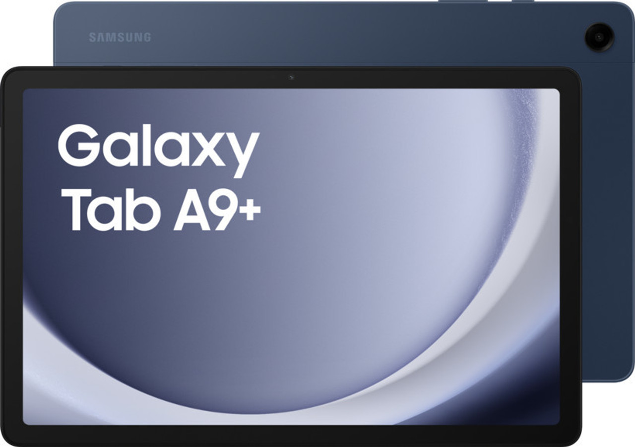 Samsung | Galaxy Tab A9+ | 11 " | Navy Blue | TFT LCD | 1200 x 1920 pixels | Qualcomm SM6375 | Snapdragon 695 5G (6 nm) | 4 GB | 64 GB | Wi-Fi | Front camera | 5 MP | Rear camera | 8 MP | Bluetooth | 5.1 | Android | Warranty 24 month(s)