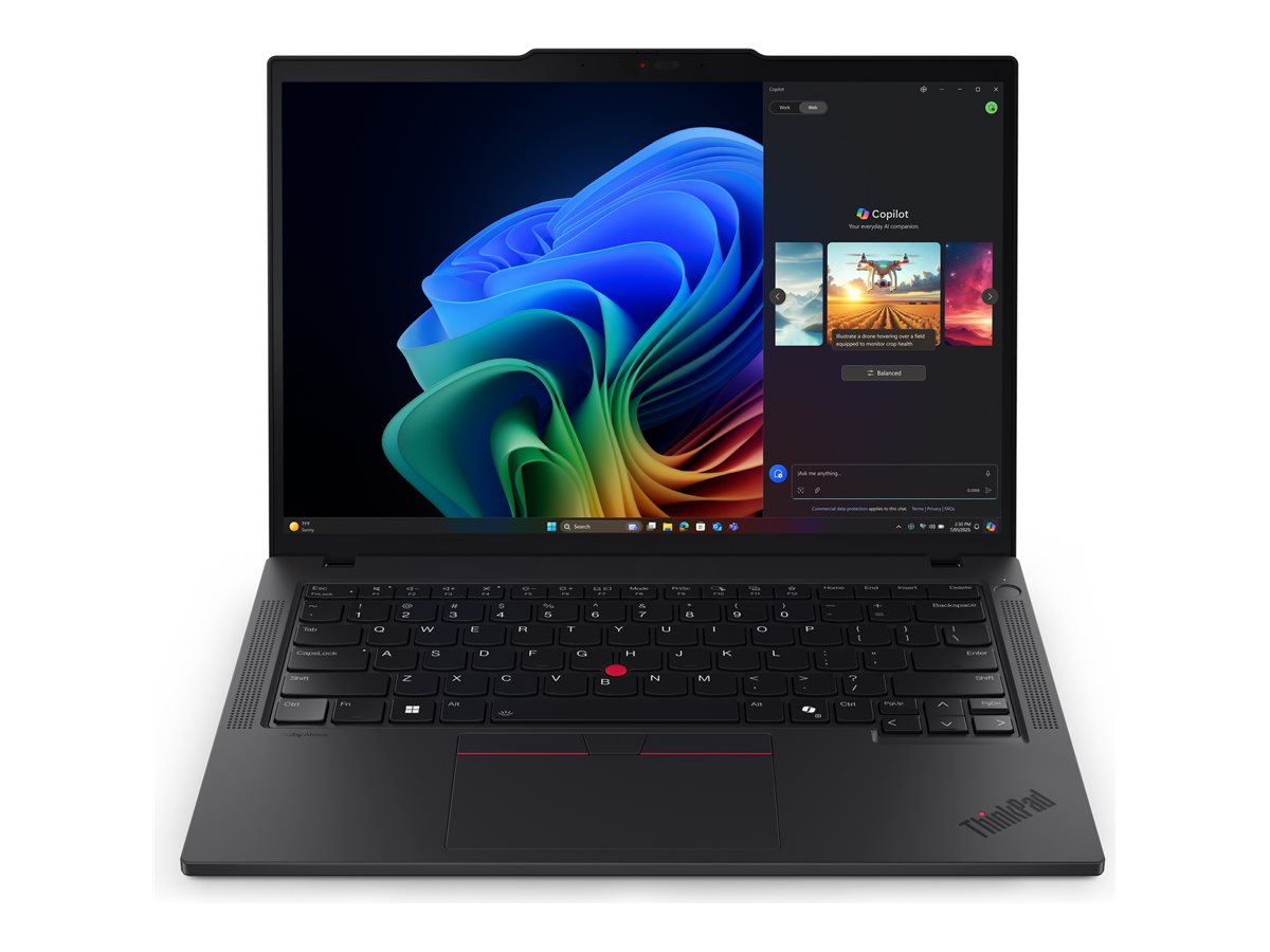 Lenovo ThinkPad T14 Gen 6 14 WUXGA ULT7-255U/32GB/1TB/Intel Graphics/WIN11 pro/Nordic Backlit kbd/Black/FP/LTE Upgradable/SC/3Y Warranty | Lenovo