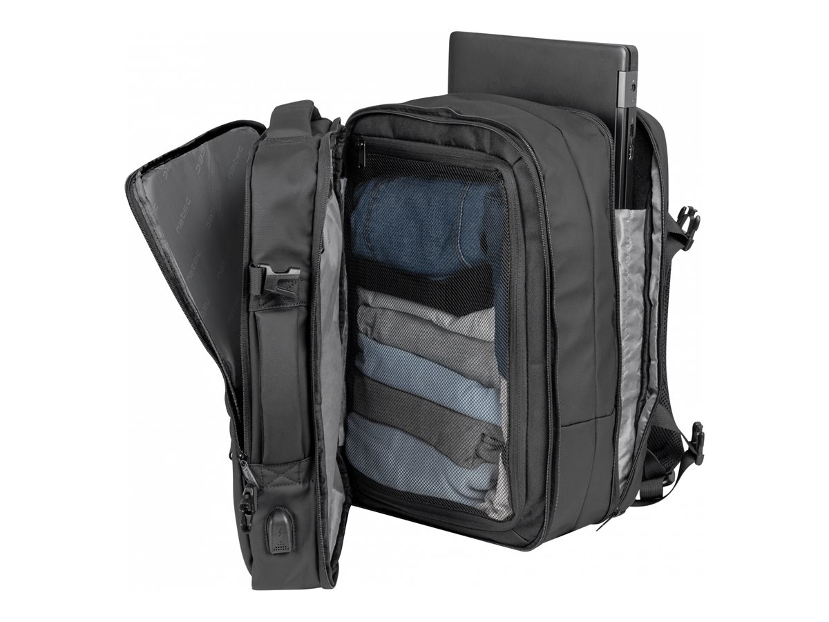 Natec | NTO-2116 | Laptop Camel PRO | Backpack | Black | 17.3 "