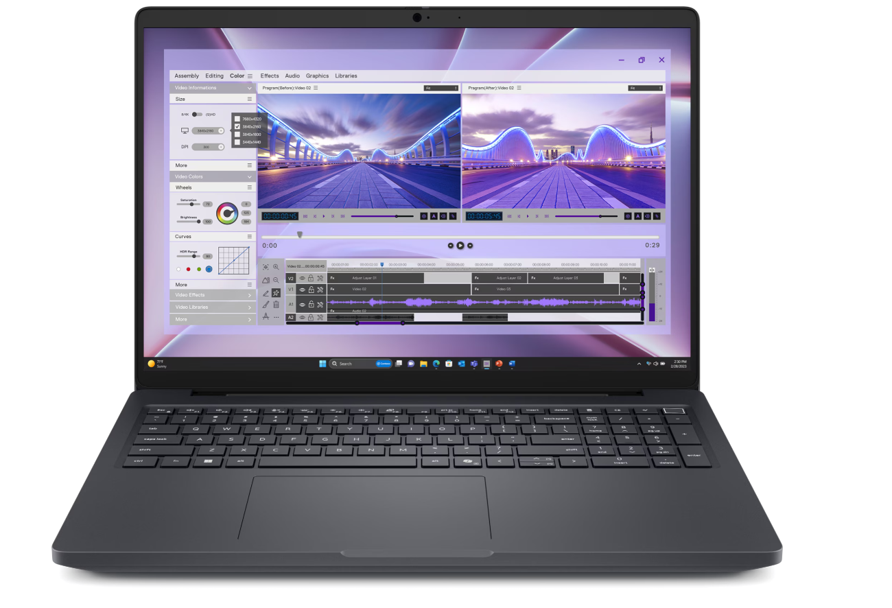 Dell Pro Max 16 MC16250 | 16 " | FHD+ | Intel Core Ultra 7 | 255H | 16 GB | DDR5 | Solid-state drive capacity 512 GB | NVIDIA RTX PRO 1000 Blackwell | GDDR7 | 8 GB | Windows 11 Pro | Bluetooth version 5.4 | Keyboard language English | Keyboard backlit | Warranty 36 month(s) | Battery warranty 12 month(s)