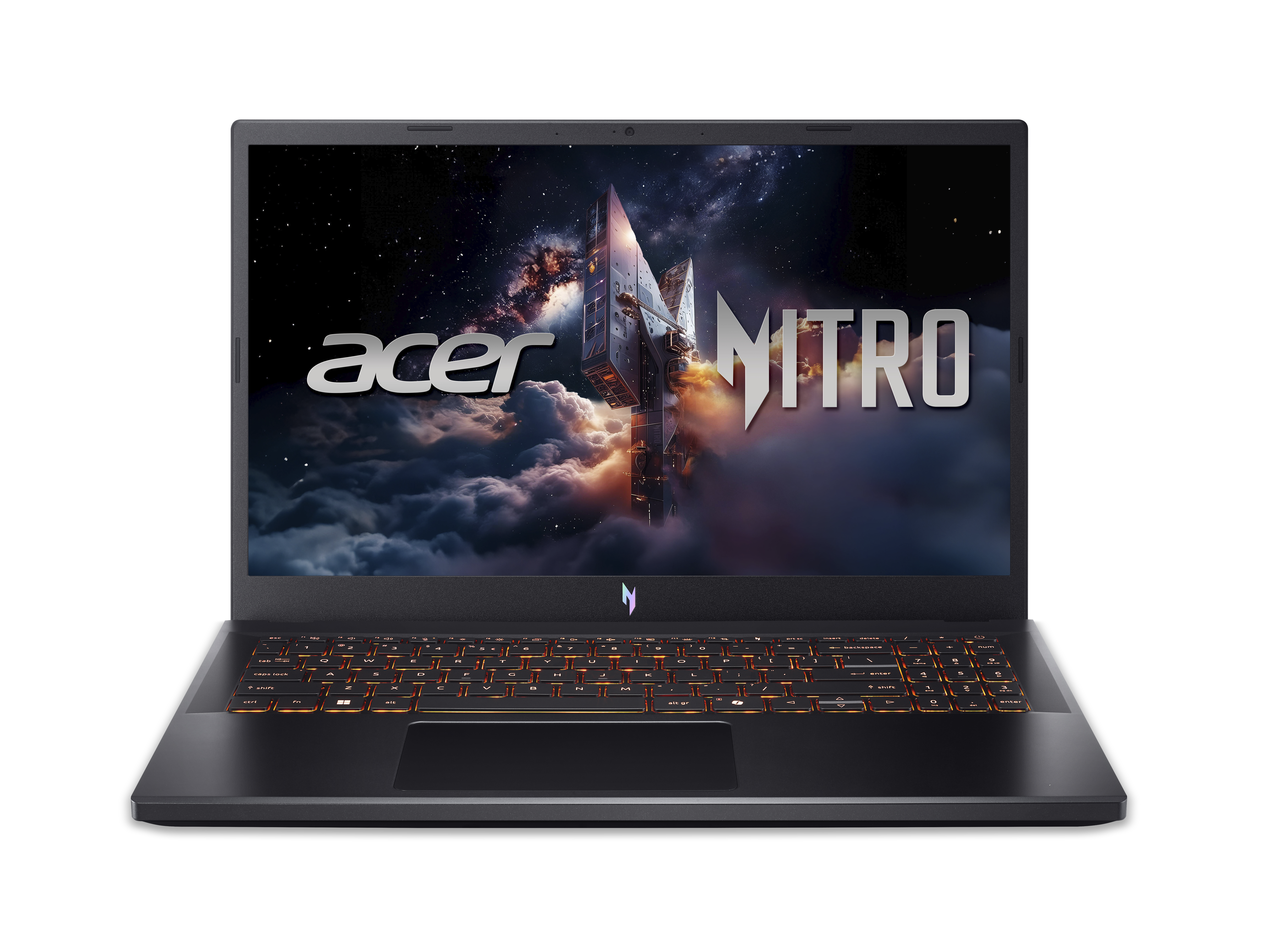 Acer | Nitro V 15 ANV15-52-592S | Obsidian Black | 15.6 " | IPS | FHD | 1920 x 1080 pixels | Intel Core i5 | i5-13420H | 16 GB | DDR4 | Solid-state drive capacity 512 GB | NVIDIA GeForce RTX 5050 | GDDR7 | 8 GB | Windows 11 Home | Bluetooth version 5.2 | Keyboard language US international | Keyboard backlit | Warranty 24 month(s)