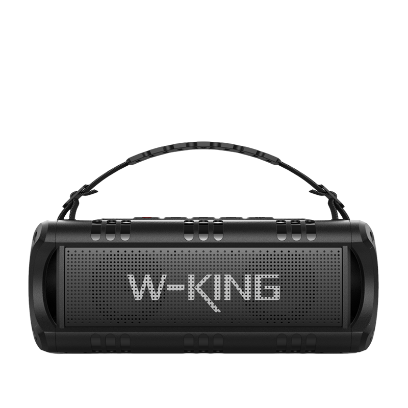 W-King D8 nešiojama Bluetooth kolonėlė 50W 3.7V 10400mAh / 7.2V 5200mAh Visa juoda