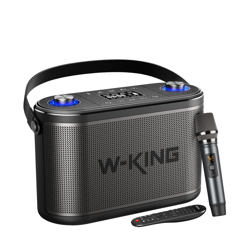 W-King H10 nešiojama bevielė Bluetooth kolonėlė su mikrofonu 120W - 3.7V 22500mAh / 10.8V 7500mAh Pažeistas įpakavimas (5€ pigiau)