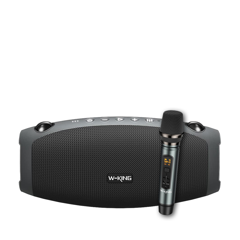 W-King X10 nešiojama Bluetooth kolonėlė su mikrofonu 70W - 15600mAh 3.7V / 7.2V 7800mAh