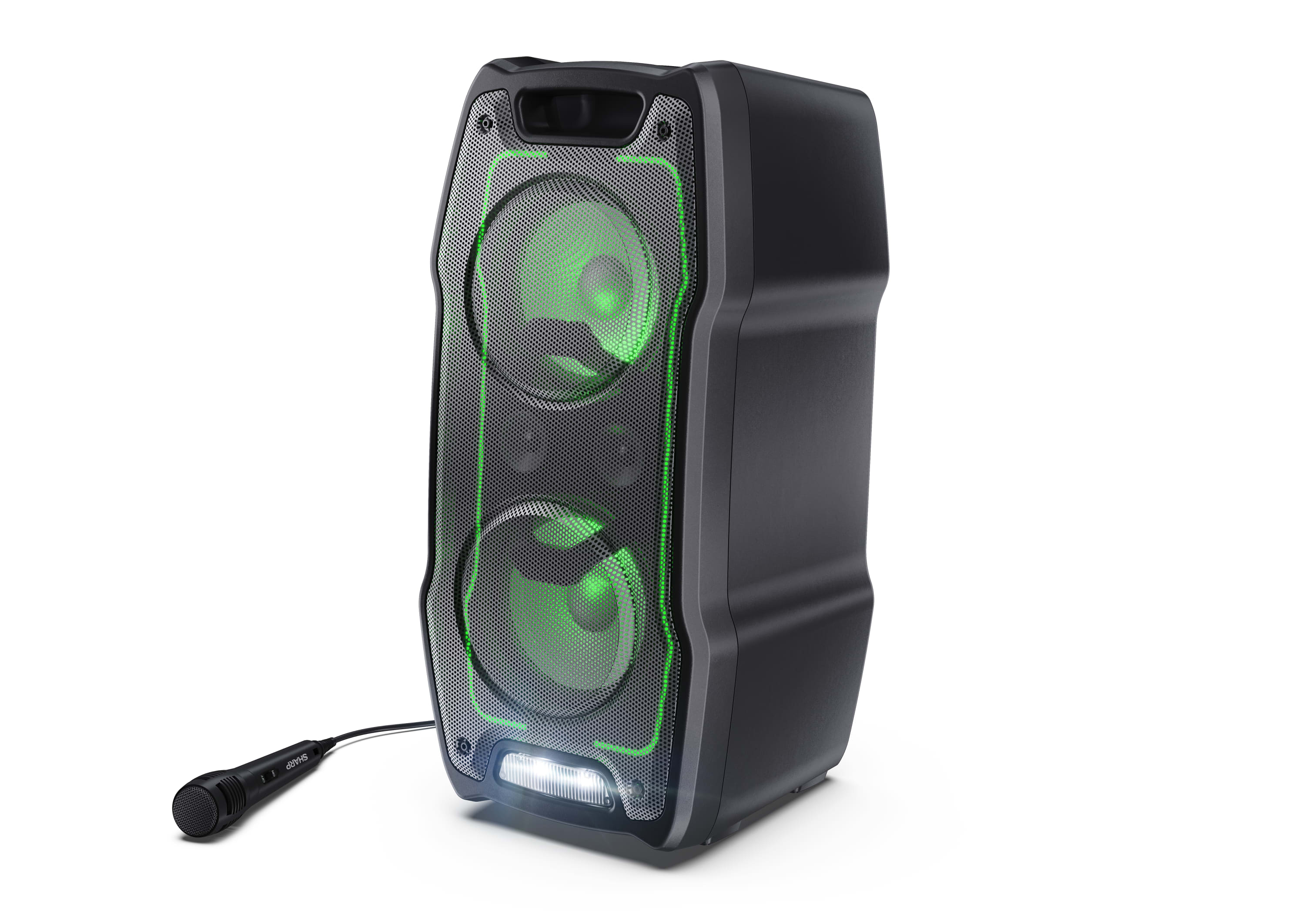 Sharp Party Speaker System with Built-in Battery | PS-931 | 180 W | Waterproof | Bluetooth | Black | Portable | Wireless connection