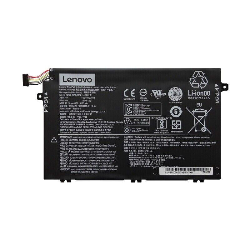 Baterija Lenovo ThinkPad E480  E 590 L17L3P51 originali