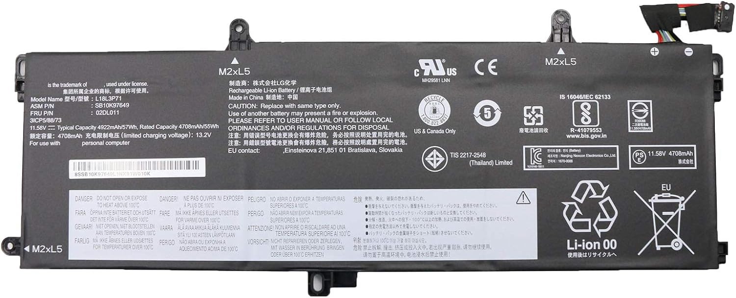 Baterija Lenovo ThinkPad T15  T590 L18L3P71  originali