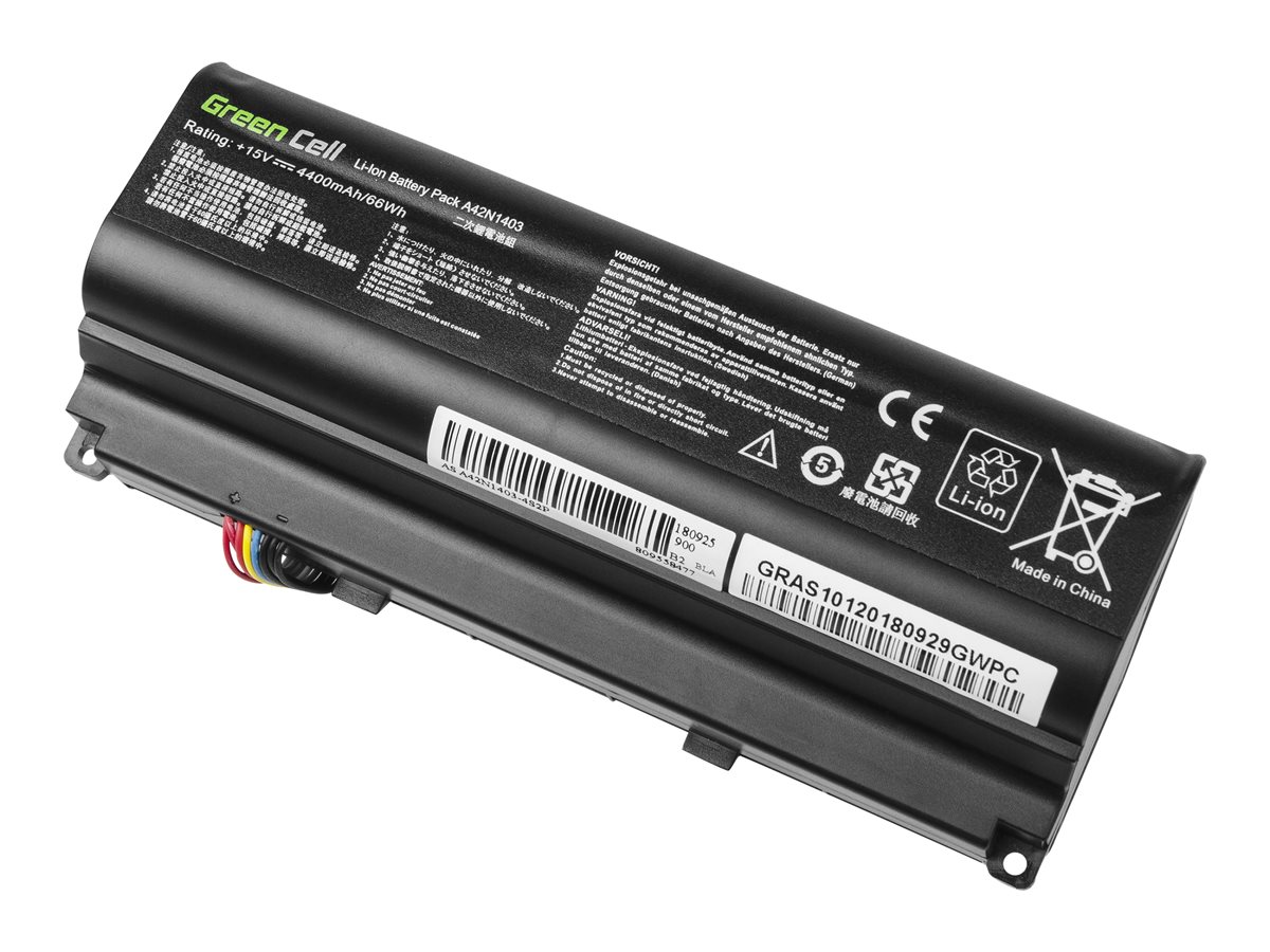 Baterija   Asus ROG G751 G751J / 15V 4400mAh  Analogas