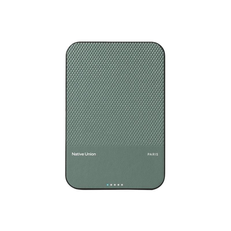 Native Union (Re)Classic Magnetic Power Bank 5000mAh-SlateGreen