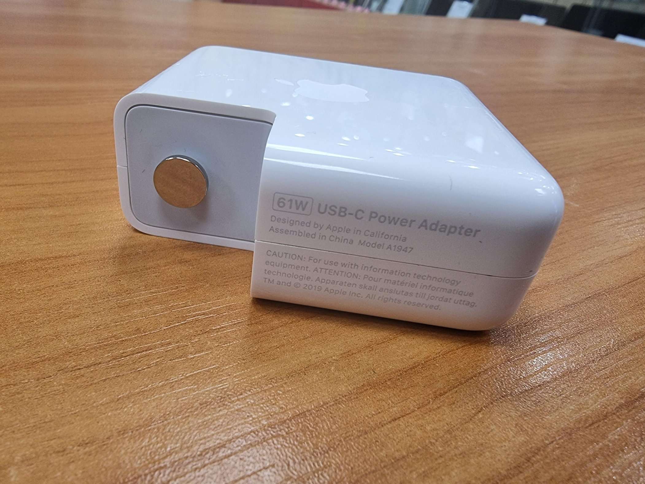 Įkroviklis Apple 61W USB-C Power Adapter A1947 Naudotas