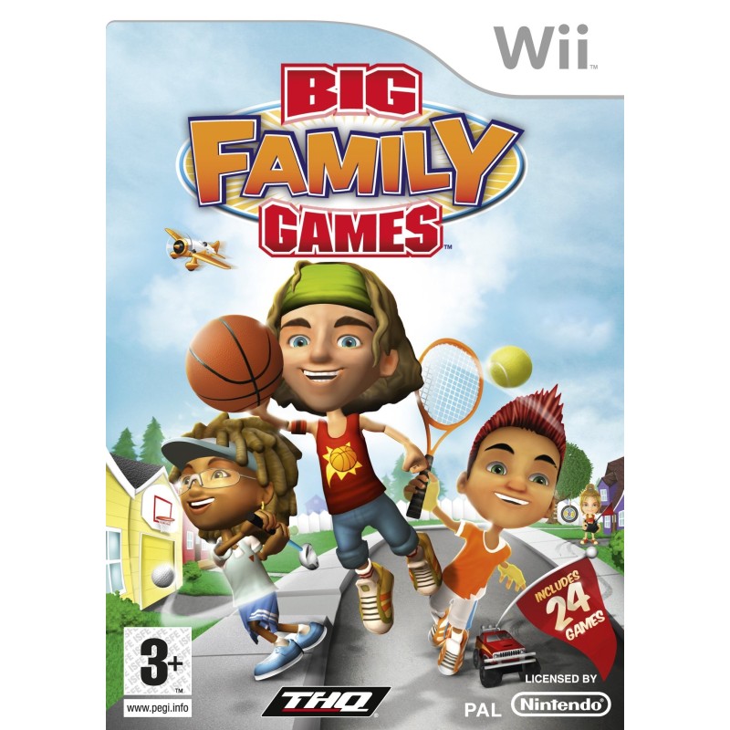 Big Family Games Nintendo Wii