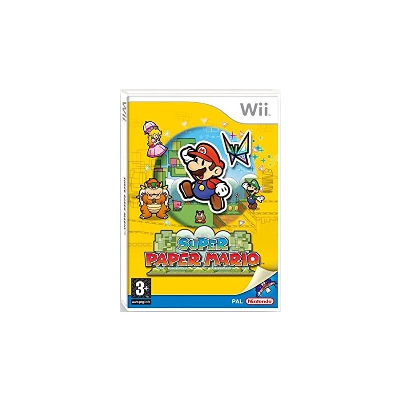 Super Paper Mario Nintendo Wii