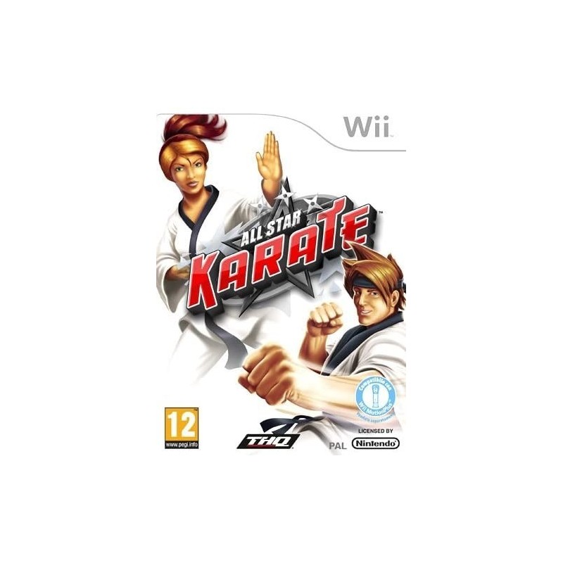 All Star Karate Nintendo wii (būklė - patenkinama)