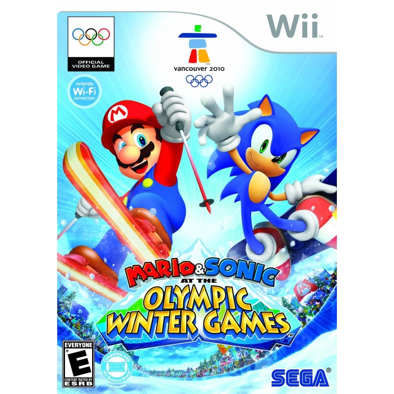 Mario and Sonic at the Olympic Winter Games - Nintendo Wii