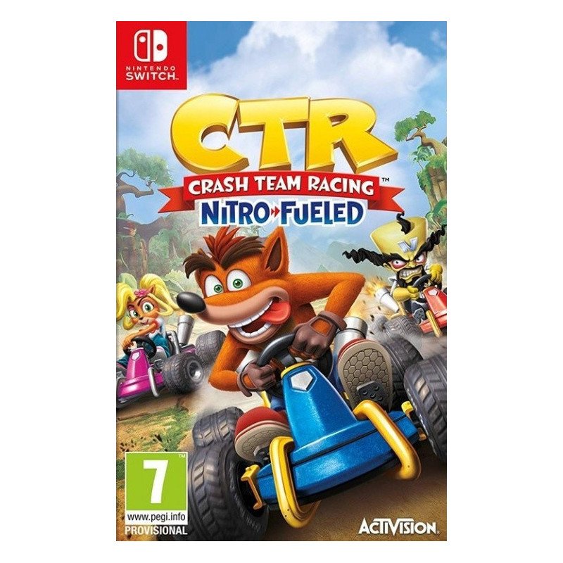 CTR CRASH TEAM RACING: NITRO FUELED NINTENDO SWITCH NAUJAS