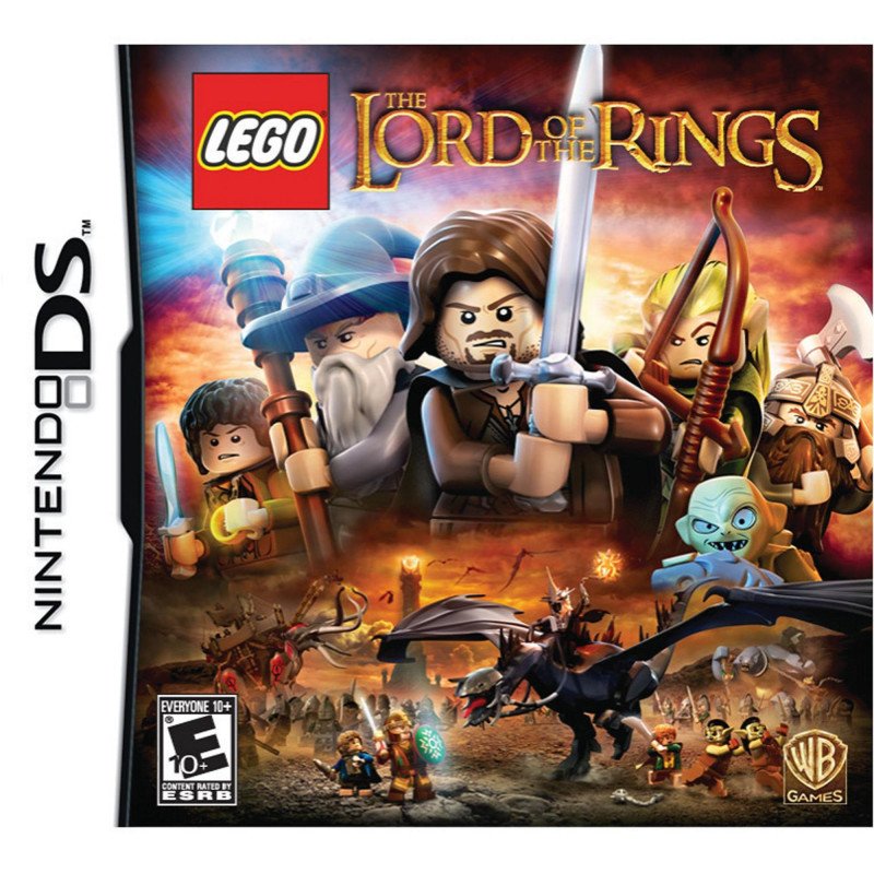 LEGO THE LORD OF THE RINGS NINTENDO DS naudotas