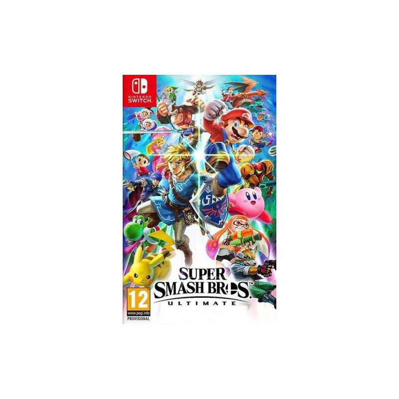 SUPER SMASH BROS : ULTIMATE NINTENDO SWITCH naudotas