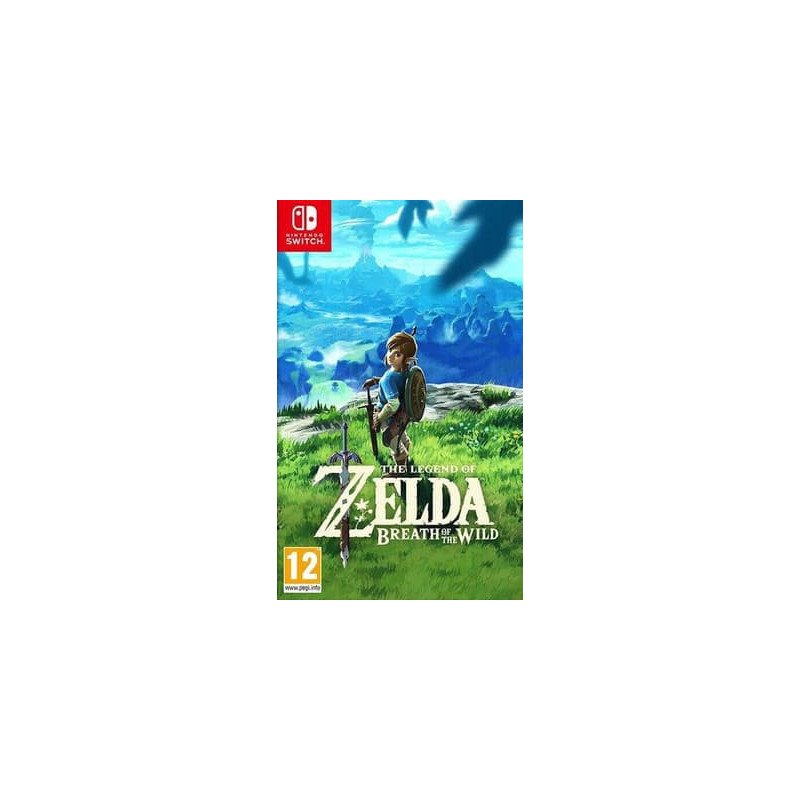 THE LEGEND OF ZELDA: BREATH OF THE WILD NINTENDO SWITCH naudotas