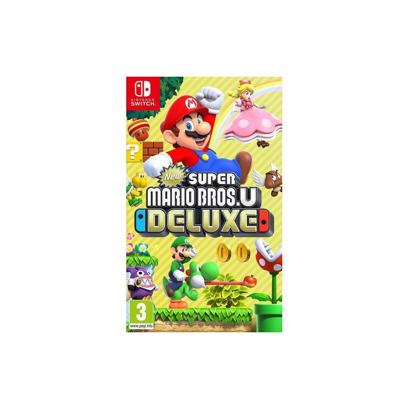 SUPER MARIO BROS. U DELUXE NINTENDO SWITCH naudotas