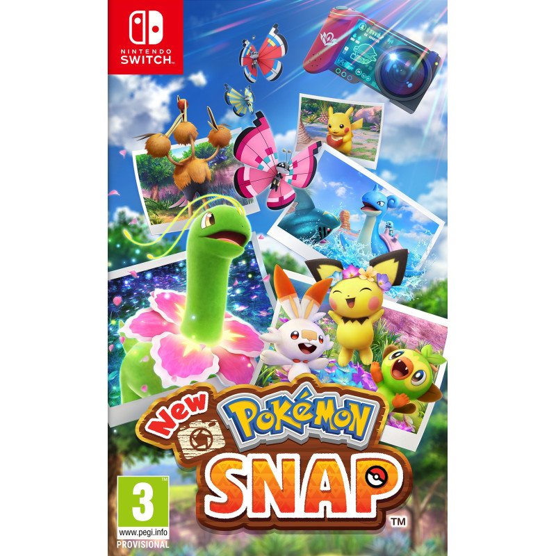 NEW POKEMON SNAP NINTENDO SWITCH naudotas