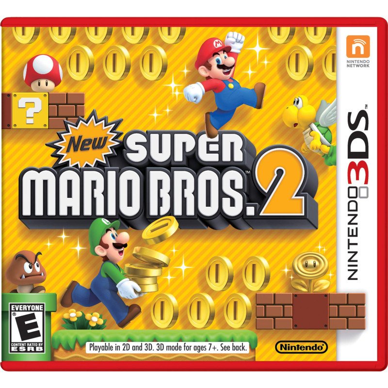 NEW SUPER MARIO BROS.2 NINTENDO 3DS naudotas