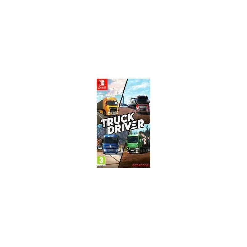 TRUCK DRIVER NINTENDO SWITCH naudotas