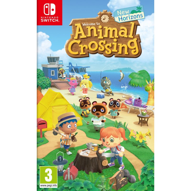 ANIMAL CROSSING: NEW HORIZONS NINTENDO SWITCH NAUJAS