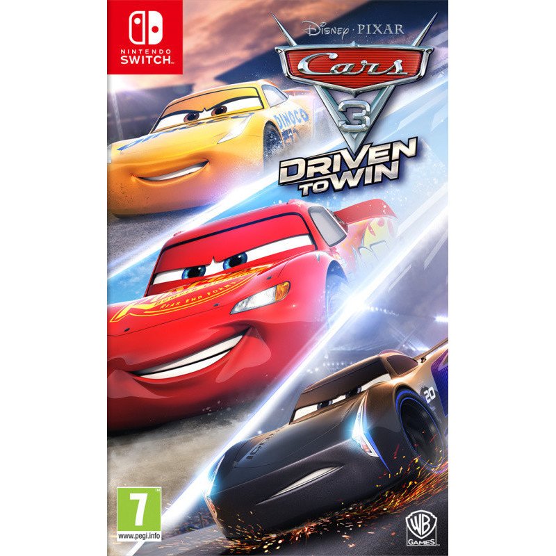 CARS 3 NINTENDO SWITCH NAUJAS