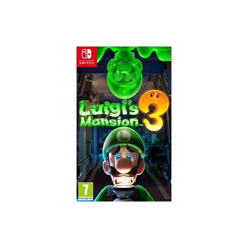 LUIGI'S MANSION 3 NINTENDO SWITCH naudotas