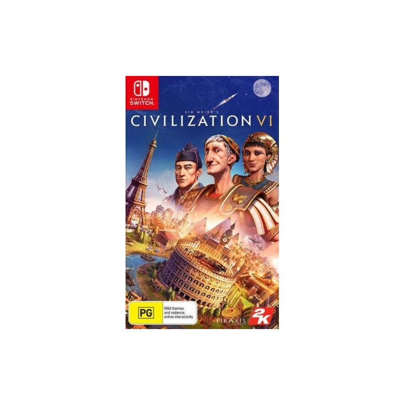 SID MEIER'S CIVILIZATION VI NINTENDO SWITCH naudotas